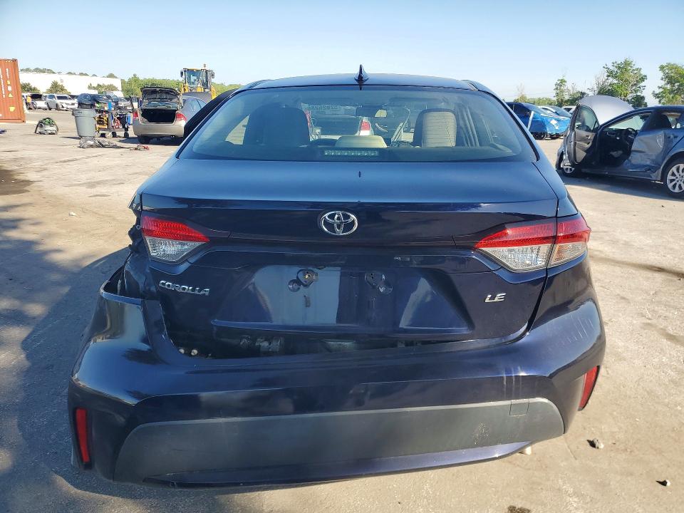 2020 Toyota Corolla VIN JTDEPRAE5LJ056188 COPART salvage auction — SIDE, Fl - Cert Of Title Slvg Rebuildable, sold $3,150 on 2026-07-09 (photo 6)