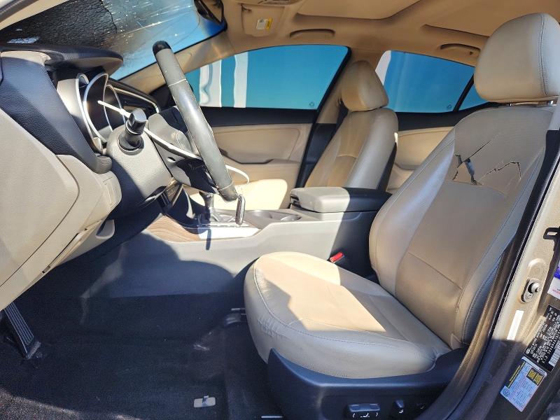 2015 Kia Optima VIN 5XXGN4A70FG406354 COPART salvage auction — BURN, Az - Cert Of Title - Salvage, sold $150 on 2026-07-14 (photo 7)
