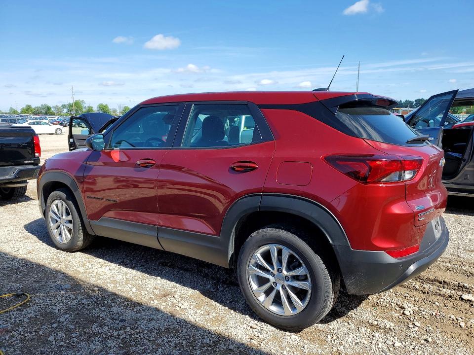 2022 Chevrolet VIN KL79MNSLXNB038506 COPART salvage auction — HAIL, Ia - Cert Of Title-Salvage Title, sold $10,000 on 2026-07-24 (photo 2)