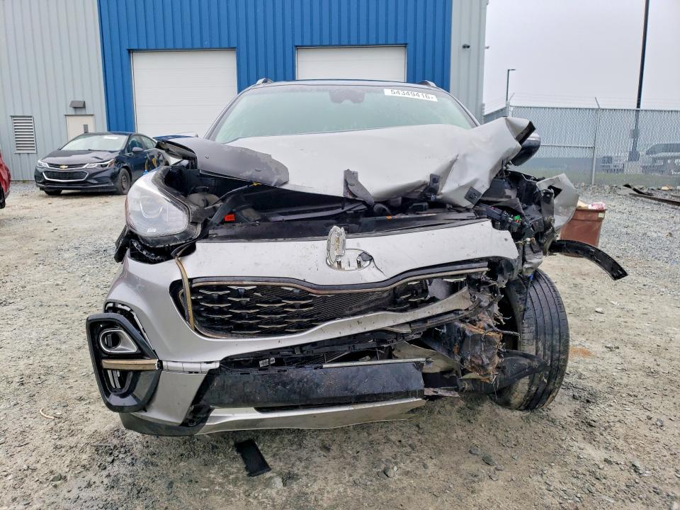 2022 Kia Sportage VIN KNDPNCAC6N7993660 COPART salvage auction — Front End, St - Salvage Title, sold $1,750 on 2026-07-09 (photo 5)