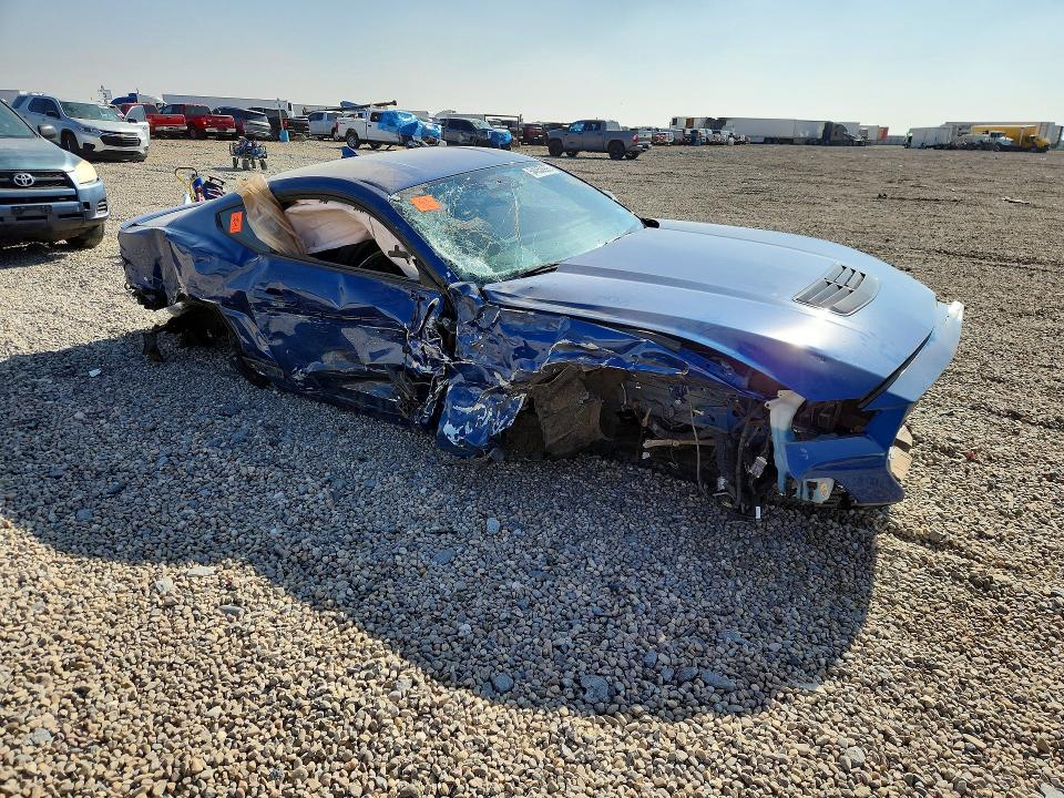 2024 Ford Mustang VIN 1FA6P8CFXR5408063 COPART salvage auction — ALL OVER, Tx - Salvage Vehicle Title, sold $5,300 on 2026-07-02 (photo 4)