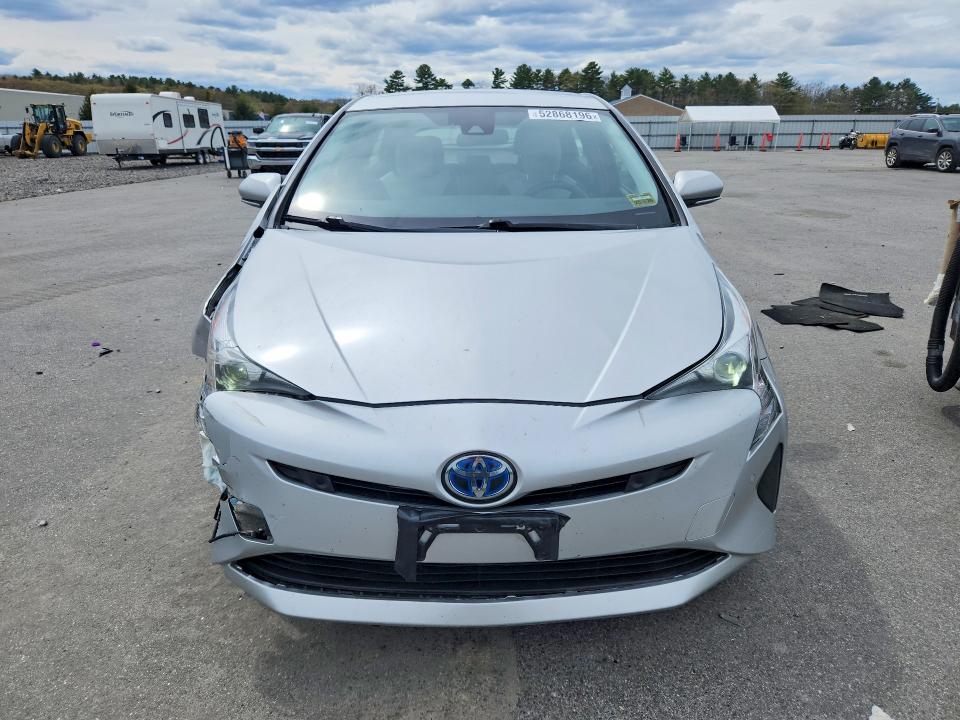 2018 Toyota Prius VIN JTDKARFU3J3057331 COPART salvage auction — FRONT END, Me - Cert Of Title-Salvage Collisio, sold $3,900 on 2026-07-06 (photo 5)