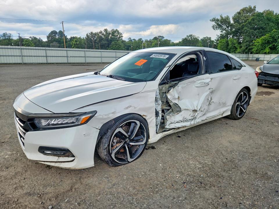 2020 Honda Accord VIN 1HGCV1F3XLA151160 COPART salvage auction — SIDE, La - Cert Of Title-Salvage, sold $4,450 on 2026-07-09 (photo 1)