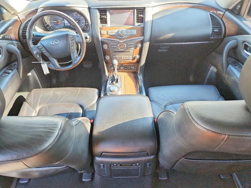 2014 Infiniti Qx80 VIN JN8AZ2NC2E9352948 COPART salvage auction — FRONT END, Il - Salvage Certificate, sold $4,600 on 2026-07-08 (photo 8)