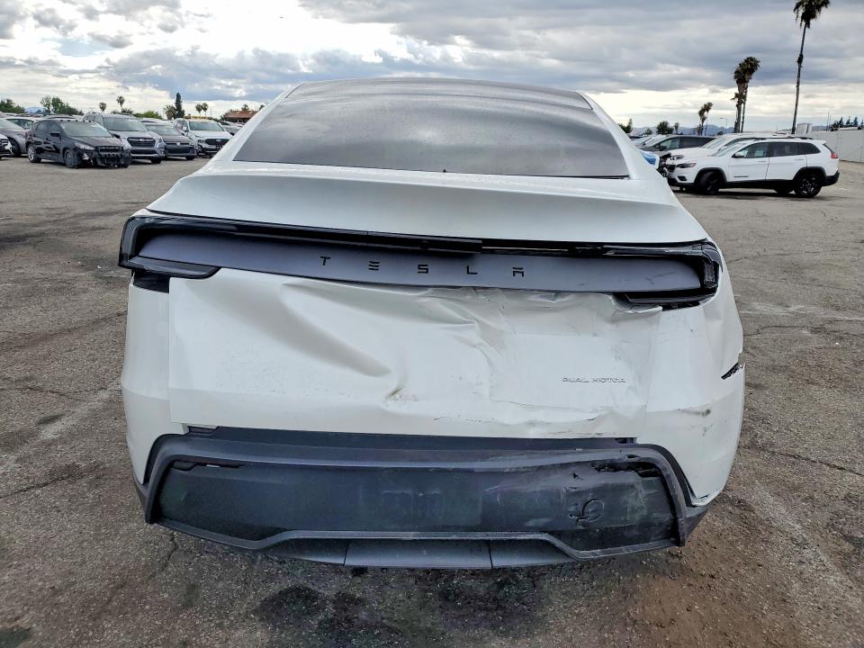 2026 Tesla Model y VIN 7SAYGDEE3TF347373 COPART salvage auction — REAR END, Ca - Salvage Certificate, sold $22,500 on 2026-07-24 (photo 6)
