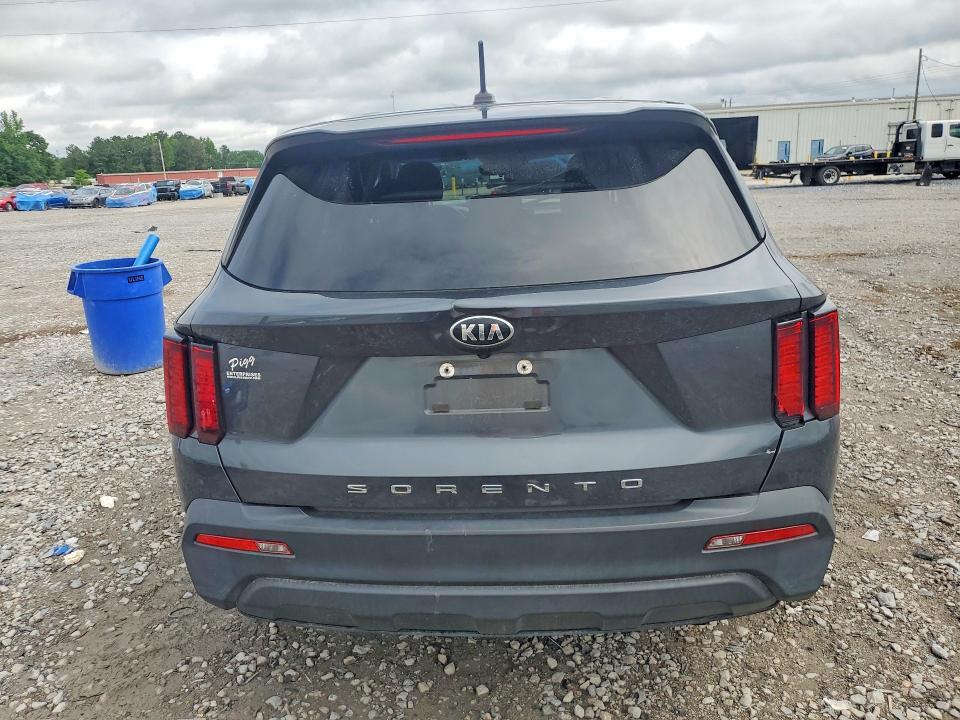 2021 Kia Sorento VIN 5XYRG4LC6MG027669 COPART salvage auction — FRONT END, AL - CERT OF TITLE-SALVAGE TITLE, sold $4,500 on 2026-07-30 (photo 6)
