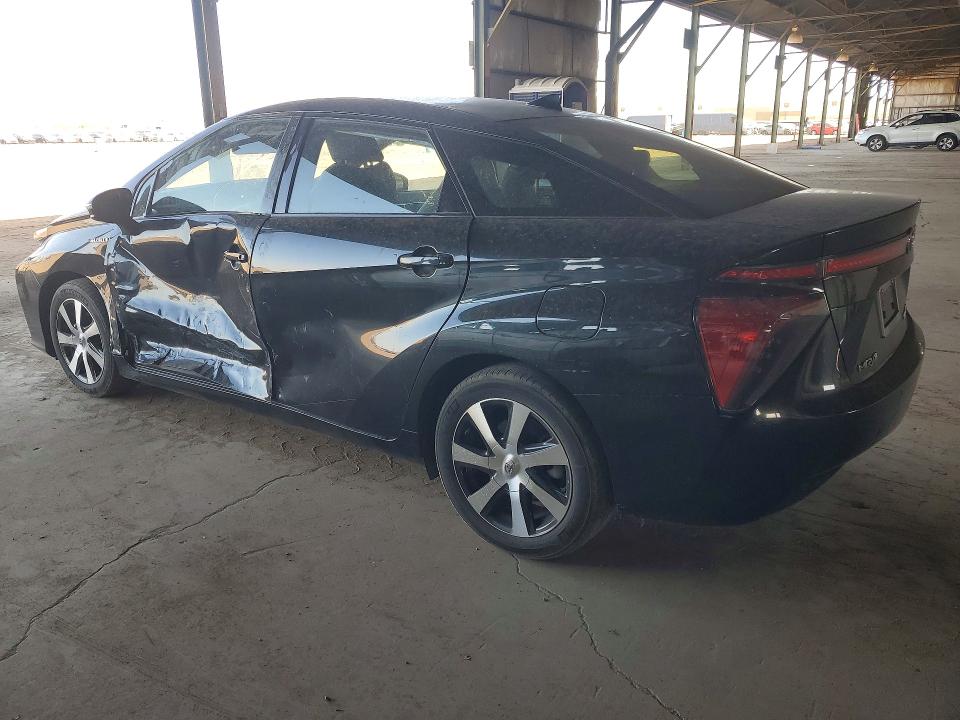 2020 Toyota Mirai VIN JTDBVRBD3LA007974 COPART salvage auction — SIDE, Az - Cert Of Title - Salvage, sold $625 on 2026-07-27 (photo 2)