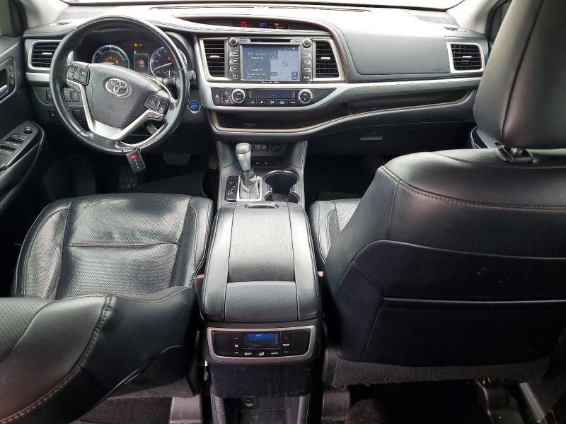 2018 Toyota Highlander VIN 5TDDGRFH8JS039979 COPART salvage auction — SIDE, Ga - Cert Of Title-Salvage, sold $6,900 on 2026-07-08 (photo 8)