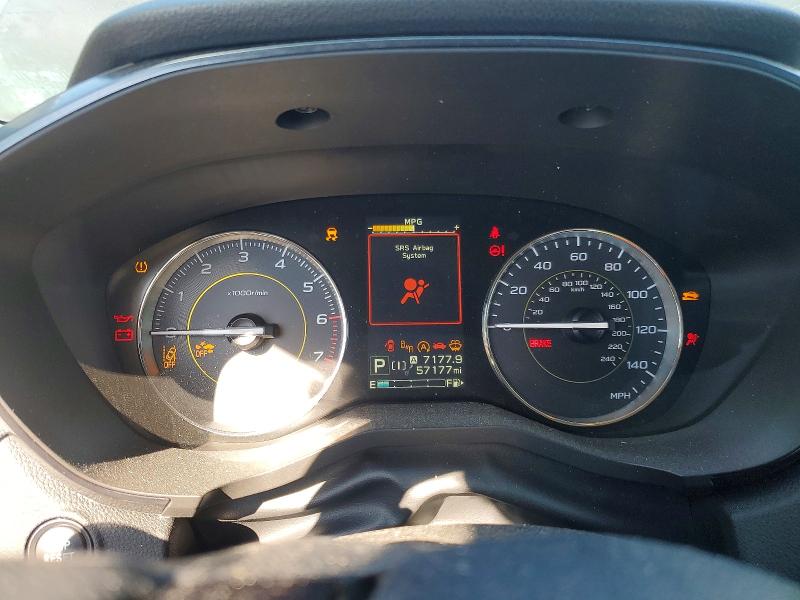 2022 Subaru Xv VIN JF2GTHSC7NH231838 COPART salvage auction — FRONT END, Nj - Cert Of Title-Salvage, sold $900 on 2026-07-02 (photo 9)
