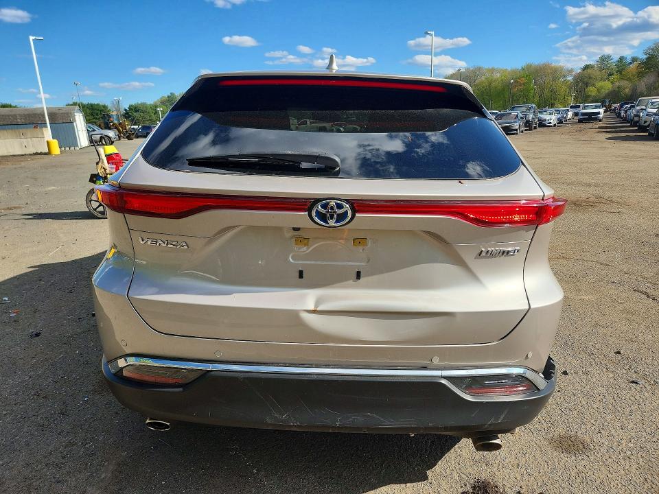 2024 Toyota Venza VIN JTEAAAAH6RJ187601 COPART salvage auction — FRONT END, Salvage Title, sold $16,500 on 2026-07-30 (photo 6)