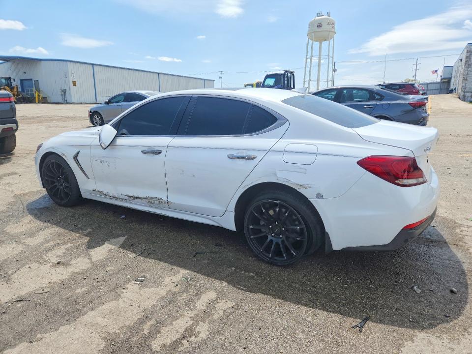 2019 Genesis VIN KMTG44LA5KU016965 COPART salvage auction — FRONT END, Il - Salvage Certificate, sold $3,500 on 2026-07-03 (photo 2)