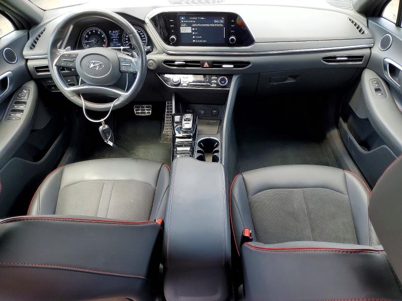 2022 Hyundai Sonata VIN 5NPEJ4J21NH135816 COPART salvage auction — FRONT END, On - Permit Salvage, sold $5,700 on 2026-07-16 (photo 8)