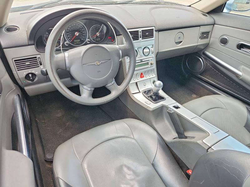2006 Chrysler Crossfire VIN 1C3AN69L96X067402 COPART salvage auction — FRONT END, La - Cert Of Title-Salvage, sold $350 on 2026-07-16 (photo 8)