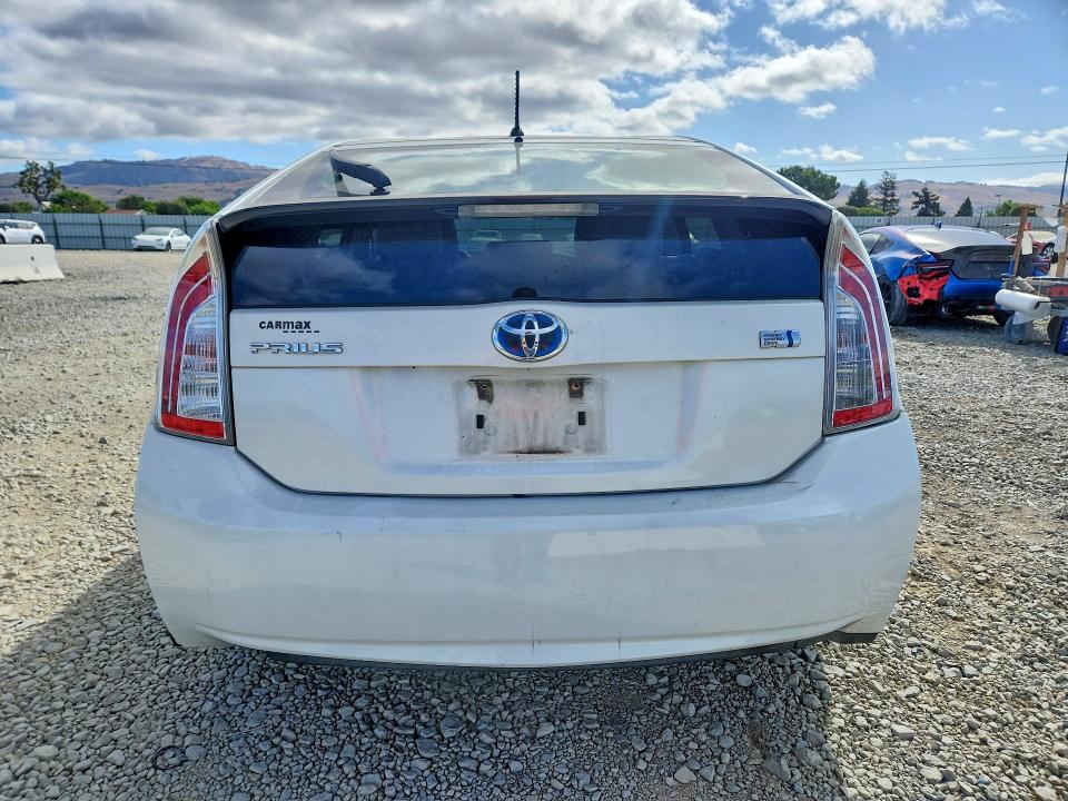 2014 Toyota VIN JTDKN3DU7E1762879 COPART salvage auction — FRONT END, Ca - Salvage Certificate, sold $2,300 on 2026-07-07 (photo 6)