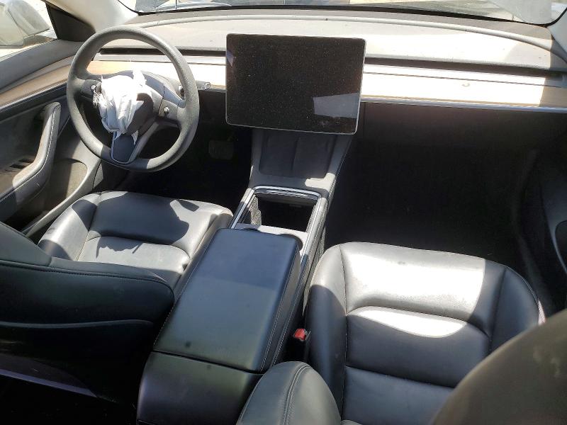 2023 Tesla Model 3 VIN 5YJ3E1EA5PF646118 COPART salvage auction — FRONT END, Ca - Salvage Certificate, sold $7,800 on 2026-07-06 (photo 8)