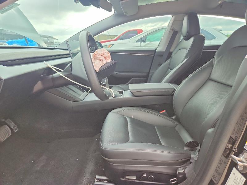 2024 Tesla Model 3 VIN 5YJ3E1EB3RF740302 COPART salvage auction — FRONT END, Tx - Certificate Of Title, sold $15,900 on 2026-07-20 (photo 7)