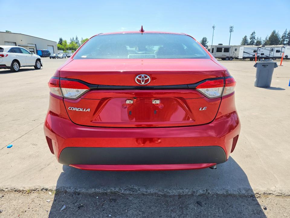 2020 Toyota Corolla VIN 5YFEPRAE5LP139051 COPART salvage auction — FRONT END, Or - Salvage Title Certificate, sold $150 on 2026-07-27 (photo 6)