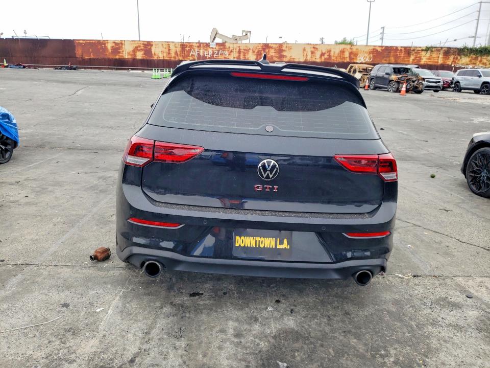2024 Volkswagen Gti VIN WVWHA7CD9RW123717 COPART salvage auction — FRONT END, Ca - Salvage Certificate, sold $7,600 on 2026-07-08 (photo 6)