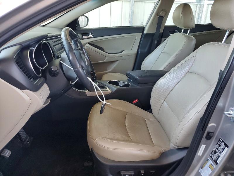 2014 Kia Optima VIN 5XXGN4A74EG320219 COPART salvage auction — FRONT END, Ca - Salvage Certificate, sold $1,100 on 2026-07-16 (photo 7)
