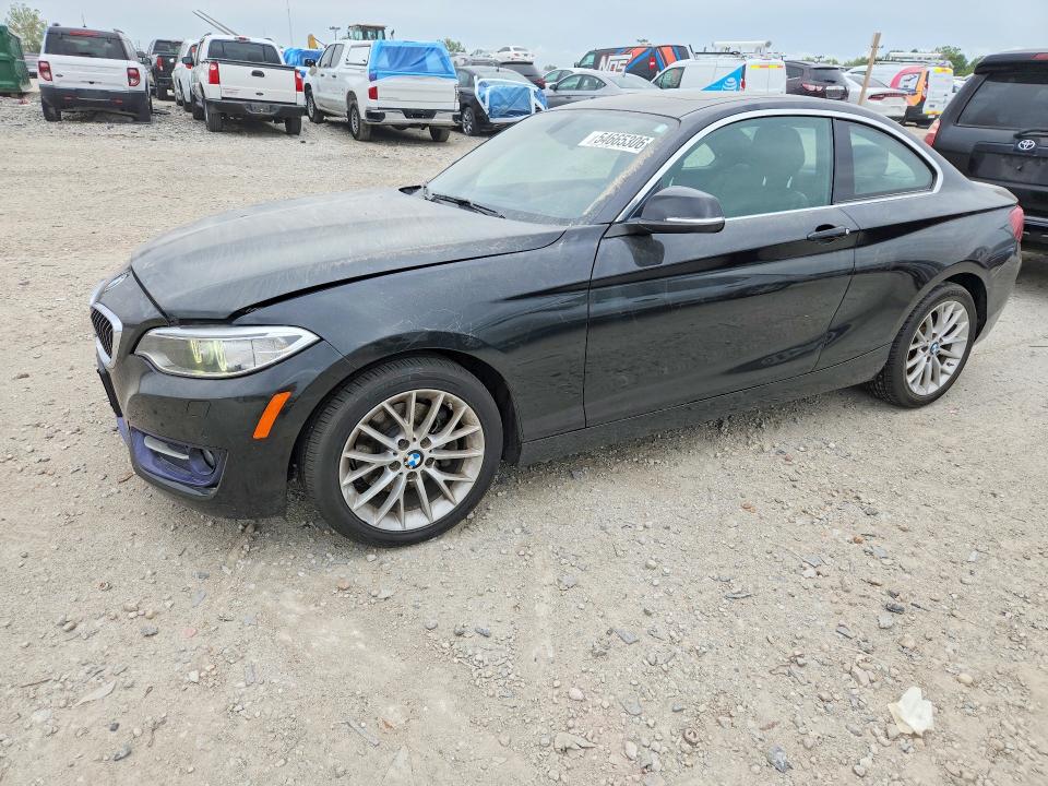2016 BMW 2er VIN WBA1G9C51GV726651 COPART salvage auction — FRONT END, In - Cert Of Title-Salvage Title, sold $2,700 on 2026-07-17 (photo 1)