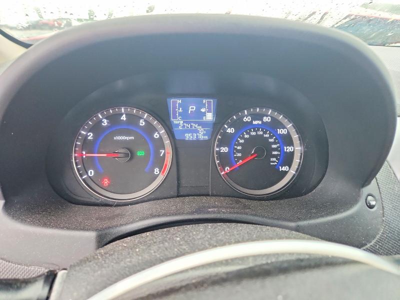 2017 Hyundai Accent VIN KMHCT4AE7HU267898 COPART salvage auction — FRONT END, Ga - Cert Of Title-Salvage, sold $675 on 2026-07-09 (photo 9)