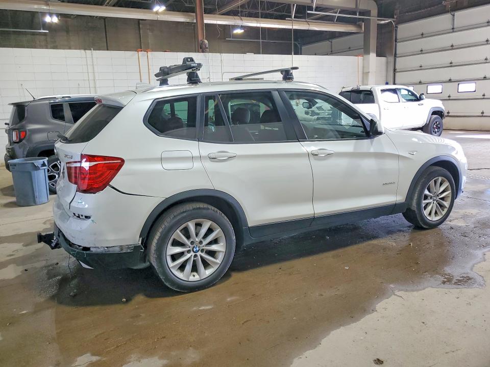2015 BMW X3 VIN 5UXWX9C59F0D61013 COPART salvage auction — REAR END, Mn - Cert Of Title-Salvage, sold $3,800 on 2026-07-07 (photo 3)