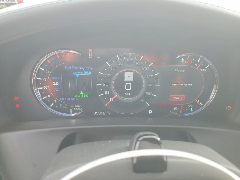 2019 Cadillac Ct6 VIN 1G6KT5R62KU123043 COPART salvage auction — FRONT END, Id - Salvage Certificate Of Title, sold $13,800 on 2026-08-18 (photo 9)