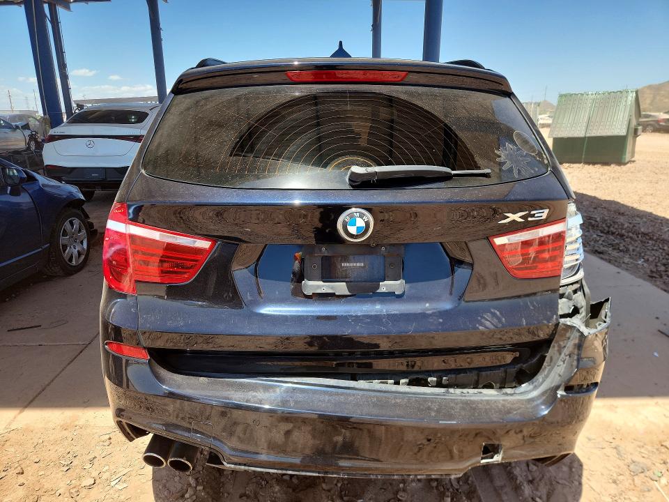 2014 BMW VIN 5UXWX9C57E0D38442 COPART salvage auction — REAR END, Az - Cert Of Title - Salvage, sold $1,150 on 2026-07-09 (photo 6)