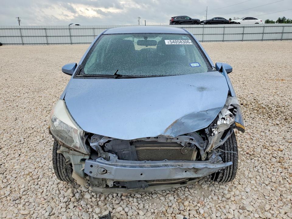2014 Toyota Yaris VIN VNKKTUD39EA007534 COPART salvage auction — FRONT END, Tx - Salvage Vehicle Title, sold $1,400 on 2026-07-02 (photo 5)