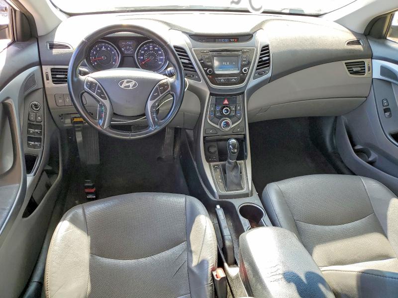 2014 Hyundai Elantra VIN 5NPDH4AE2EH456619 COPART salvage auction — NORMAL WEAR, Al - Certificate Of Title, sold $1,550 on 2026-07-07 (photo 8)