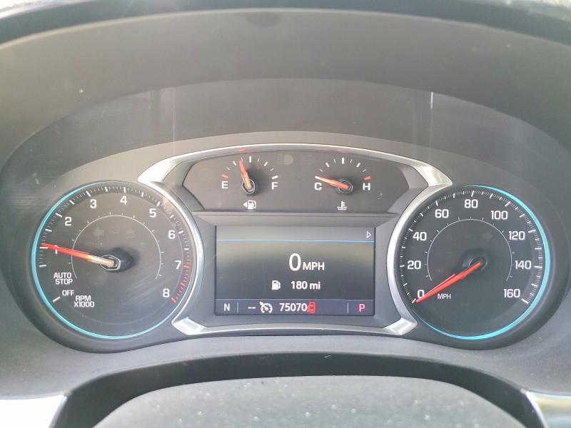 2022 Chevrolet Traverse VIN 1GNEVHKW3NJ117314 COPART salvage auction — HAIL, Ia - Cert Of Title-Salvage Title, sold $1,250 on 2026-07-29 (photo 9)
