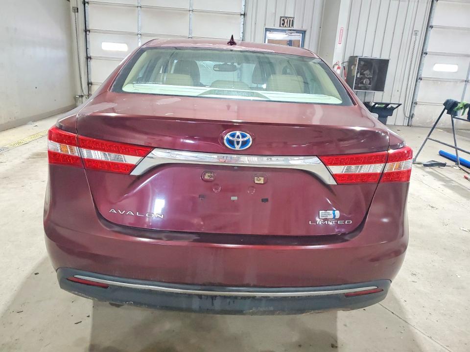 2014 Toyota Avalon VIN 4T1BD1EB2EU024924 COPART salvage auction — FRONT END, Nj - Cert Of Title-Salvage, sold $2,850 on 2026-07-09 (photo 6)
