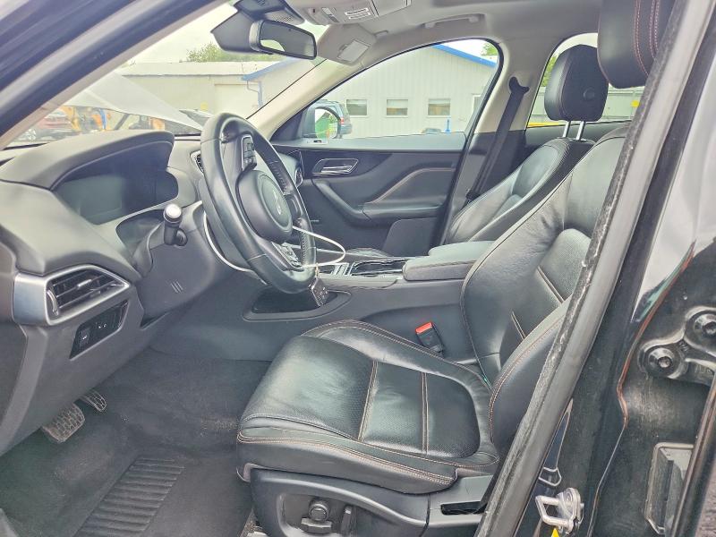 2017 Jaguar F-pace VIN SADCK2BV0HA070846 COPART salvage auction — FRONT END, Il - Salvage Certificate, sold $5,500 on 2026-08-03 (photo 7)