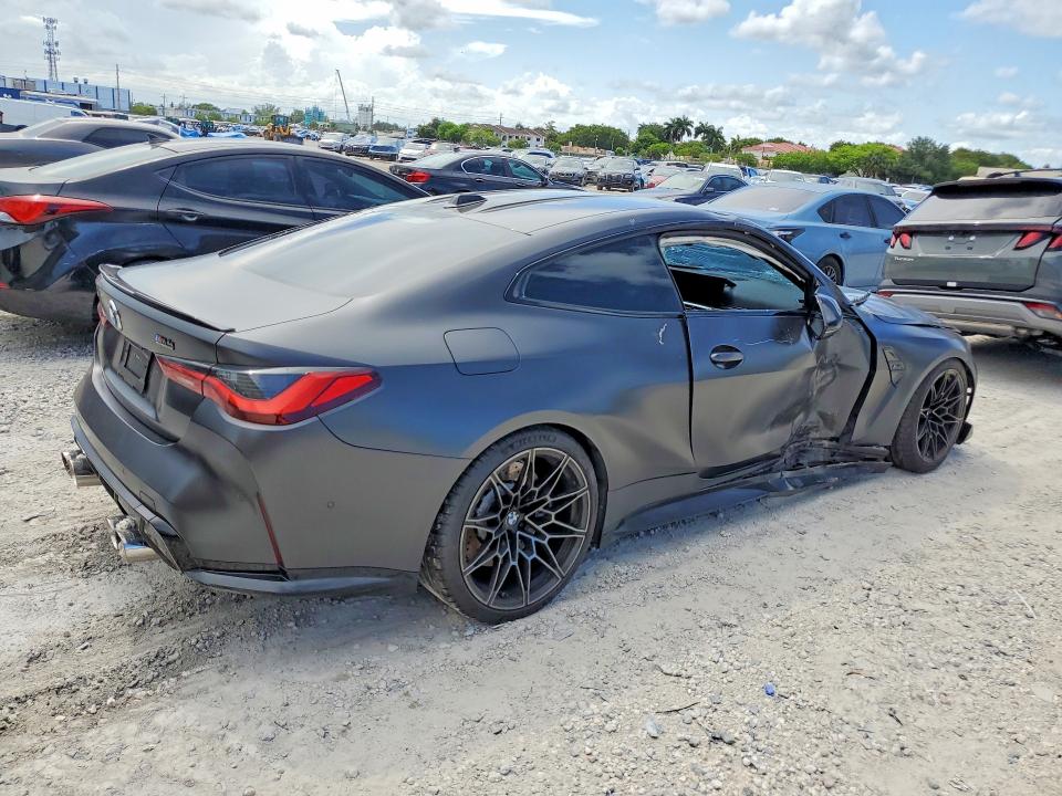 2024 BMW VIN WBS43AZ00RCP53310 COPART salvage auction — FRONT END, Fl - Cert Of Title Slvg Rebuildable, sold $35,500 on 2026-08-04 (photo 3)
