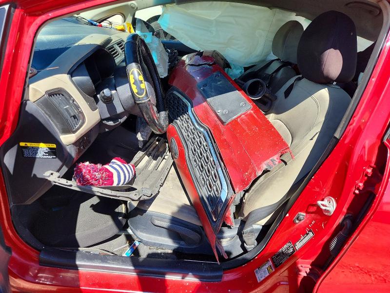 2013 Kia Rio VIN KNADN4A38D6177043 COPART salvage auction — FRONT END, Nv - Salvage Title, sold $425 on 2026-07-16 (photo 7)