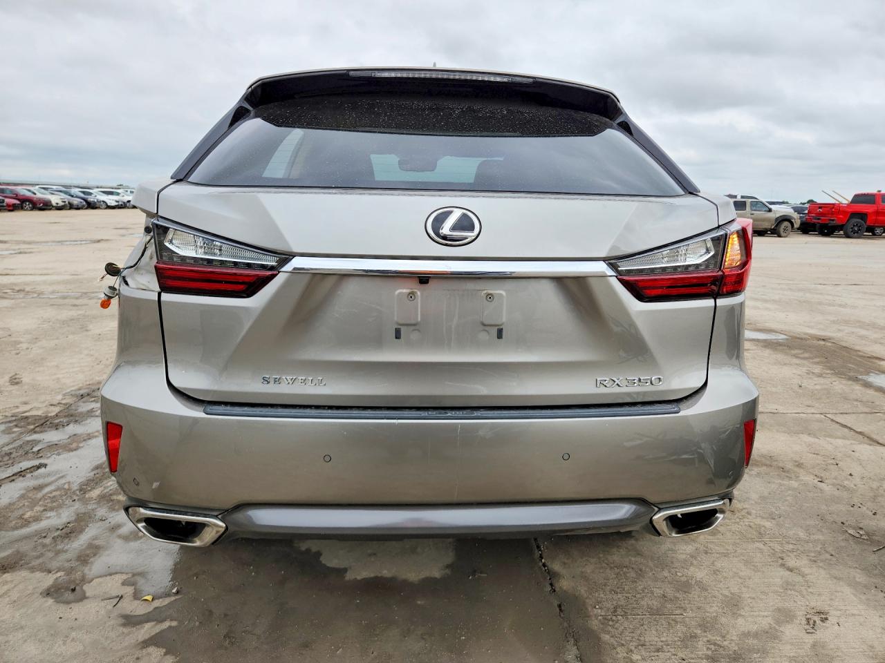 2017 Lexus RX 350 VIN 2T2ZZMCA7HC089264 COPART salvage auction — Side, TX - SALVAGE VEHICLE TITLE, sold $6,500 on 2026-07-09 (photo 6)