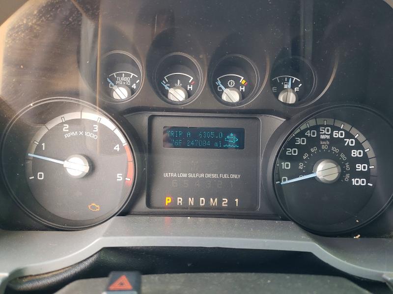 2014 Ford F-550 super duty VIN 1FD0W5HT2EEB12234 COPART salvage auction — MINOR DENT/SCRATCHES, Nc - Certificate Of Title, sold $150 on 2026-07-09 (photo 9)
