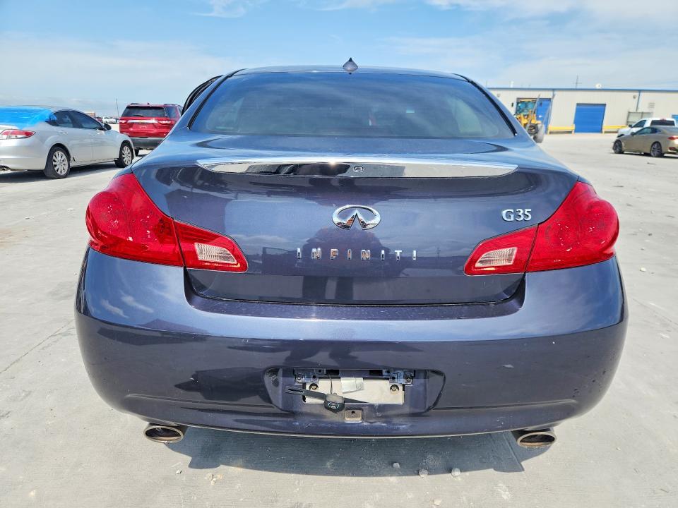 2007 Infiniti G35 VIN JNKBV61E47M725447 COPART salvage auction — SIDE, Tx - Salvage Vehicle Title, sold $1,600 on 2026-07-02 (photo 6)