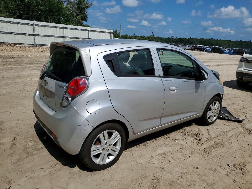 2013 Chevrolet Spark VIN KL8CB6S93DC536735 COPART salvage auction — FRONT END, FL - CERT OF TITLE SLVG REBUILDABLE, sold $650 on 2026-07-24 (photo 3)