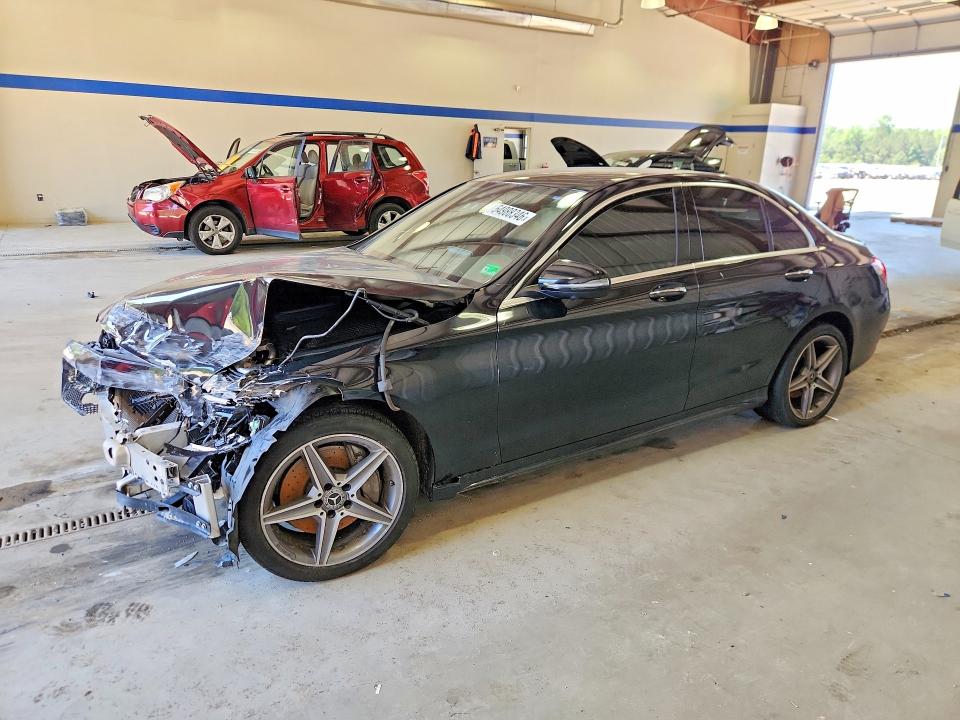 2018 Mercedes-benz C-klasse VIN 55SWF4KB1JU259368 COPART salvage auction — FRONT END, Va - Cert Of Title - Salvage, sold $4,350 on 2026-07-10 (photo 1)