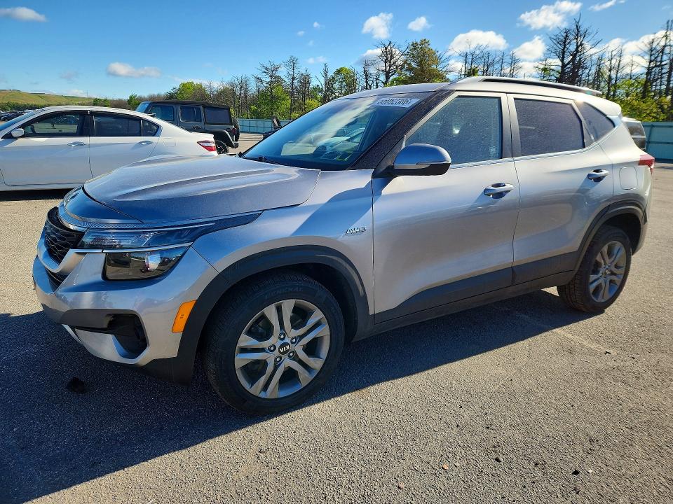 2021 Kia Seltos VIN KNDEUCAA6M7125312 COPART salvage auction — FRONT END, Ny - Mv-907A Salvage Certificate, sold $4,250 on 2026-07-13 (photo 1)
