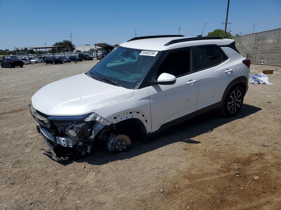 2024 Chevrolet Trailblazer VIN KL79MVSL4RB075802 COPART salvage auction — FRONT END, Ca - Salvage Certificate, sold $9,500 on 2026-07-31 (photo 1)
