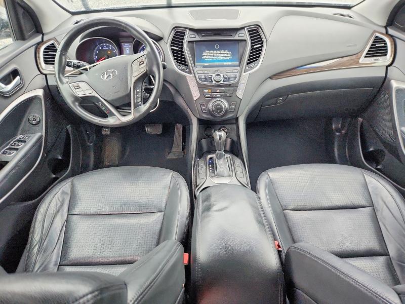 2013 Hyundai Santa fe VIN KM8SN4HF8DU017634 COPART salvage auction — FRONT END, GA - CERT OF TITLE-SALVAGE, sold $1,850 on 2026-07-28 (photo 8)