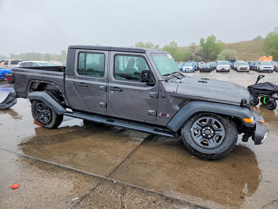 2023 Jeep Gladiator VIN 1C6JJTAG6PL542167 COPART salvage auction — FRONT END, Co - Public - Salvage Title, sold $11,100 on 2026-07-27 (photo 4)