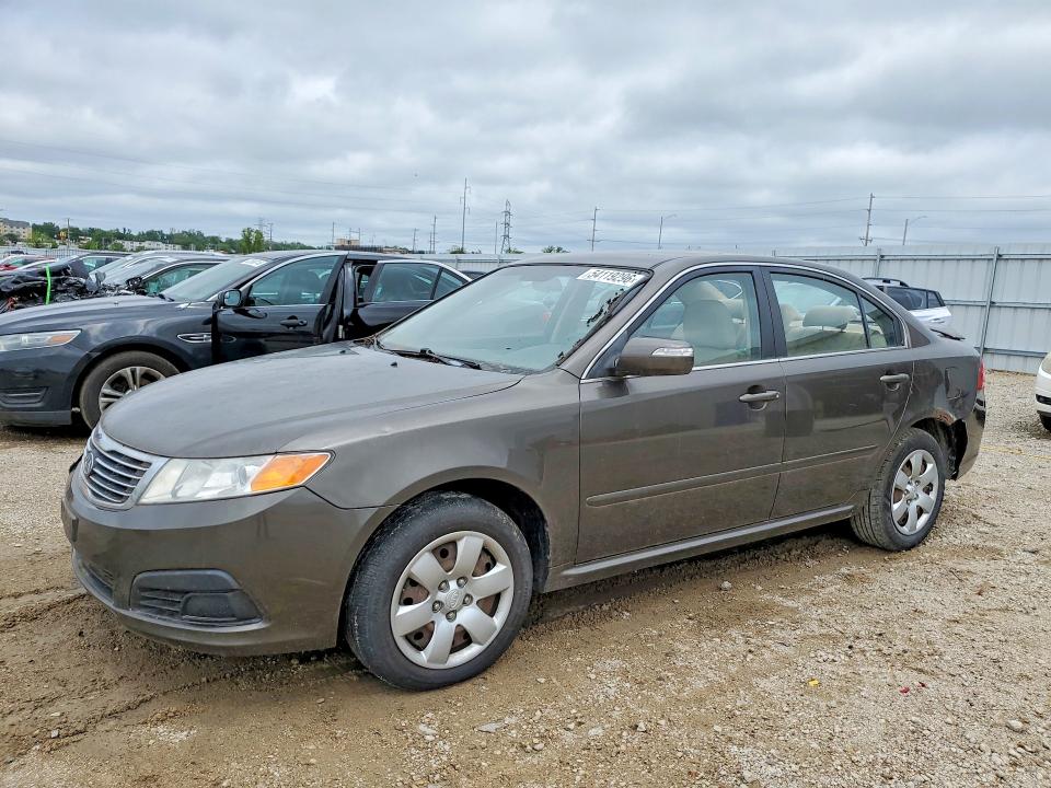 2010 Kia Optima VIN KNAGG4A8XA5452996 COPART salvage auction — FRONT END, Ia - Cert Of Title-Salvage Title, sold $425 on 2026-07-22 (photo 1)