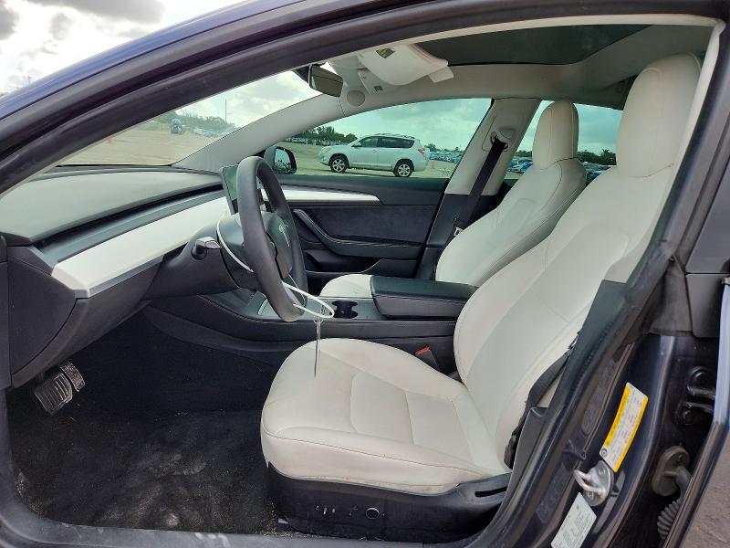 2021 Tesla Model 3 VIN 5YJ3E1EA1MF087839 COPART salvage auction — FRONT END, Fl - Cert Of Title Slvg Rebuildable, sold $8,700 on 2026-07-09 (photo 7)