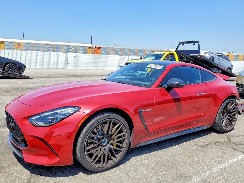 2024 Mercedes-benz AMG GT VIN W1KRJ8AB2RF003369 COPART salvage auction — REAR END, Ca - Salvage Certificate, sold $76,000 on 2026-07-24 (photo 1)