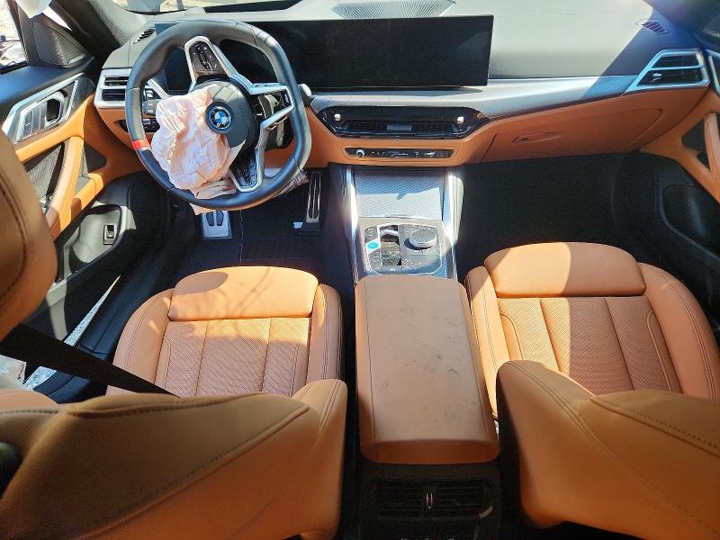 2025 BMW I4 VIN WBY33HD09SFU12994 COPART salvage auction — FRONT END, Md - Cert Of Salvage > 75% Damage, sold $5,100 on 2026-07-31 (photo 8)