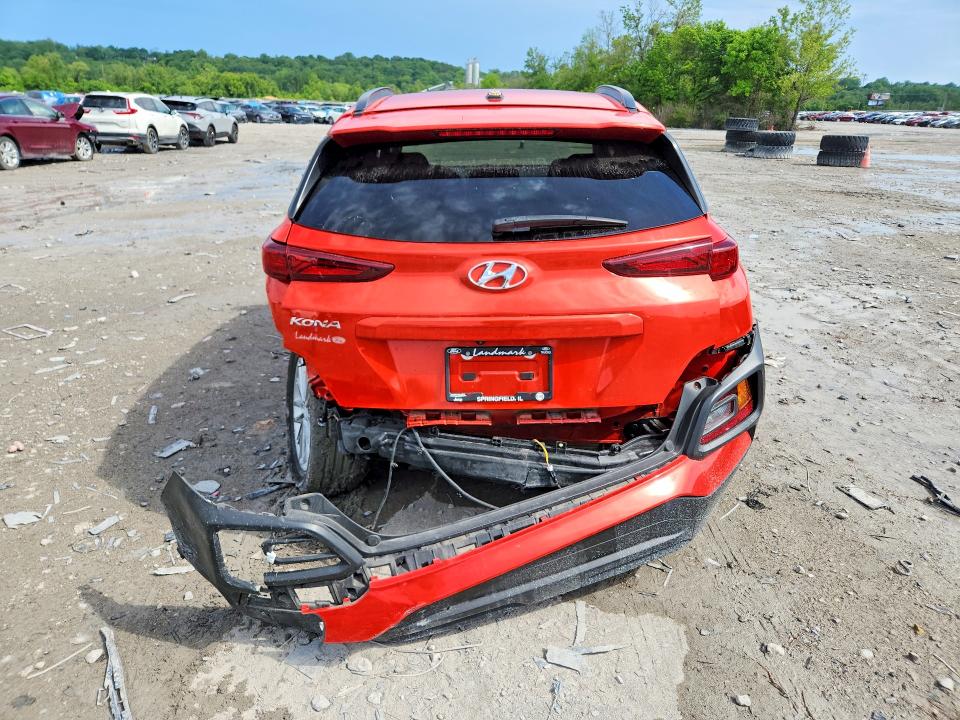 2019 Hyundai Kona VIN KM8K22AA8KU374692 COPART salvage auction — UNDERCARRIAGE, Il - Salvage Certificate, sold $2,650 on 2026-07-15 (photo 6)