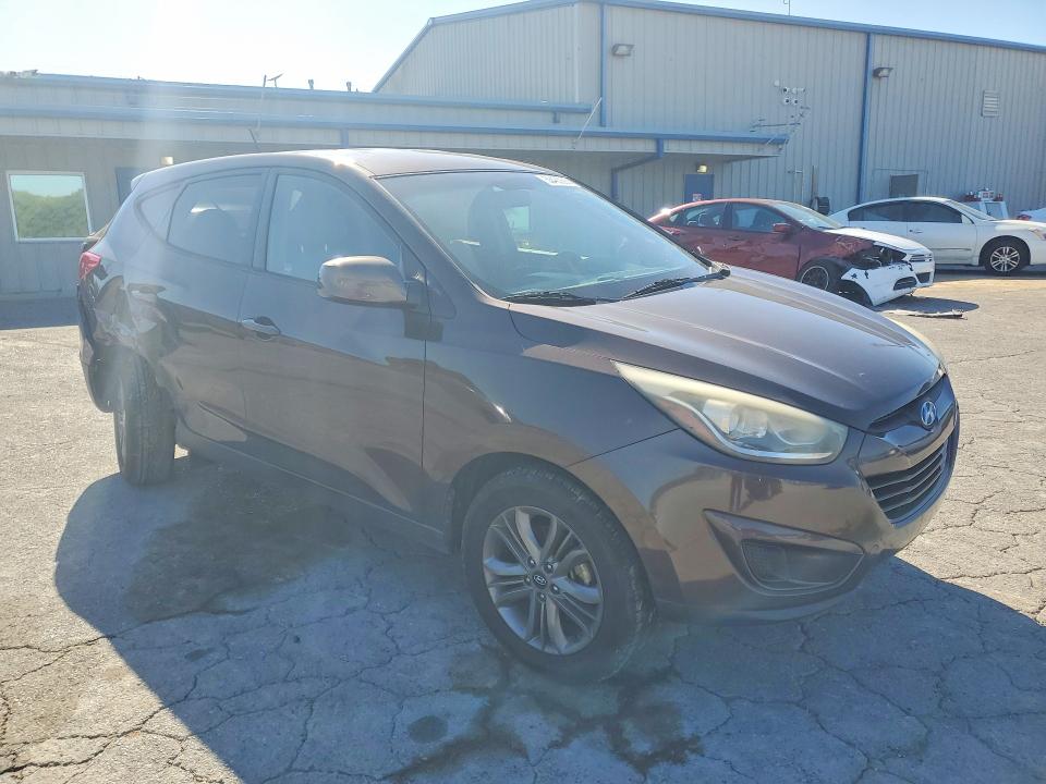 2014 Hyundai VIN KM8JT3AF3EU950414 COPART salvage auction — SIDE, TN - SALVAGE CERTIFICATE, sold $1,050 on 2026-07-09 (photo 4)